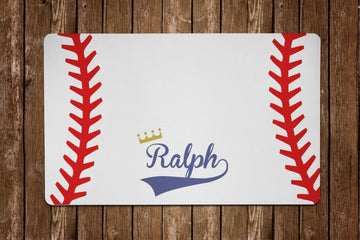 Baseball Placemat - The Dapper Paw