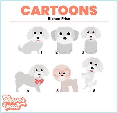 Bichon Frise Mouse Pad - The Dapper Paw