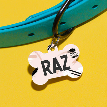 Blush Raz Pet ID Tag - The Dapper Paw