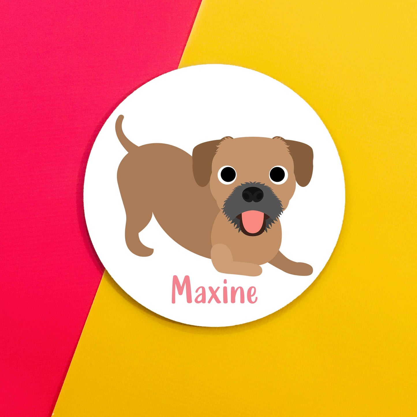 Border Terrier Mouse Pad - The Dapper Paw