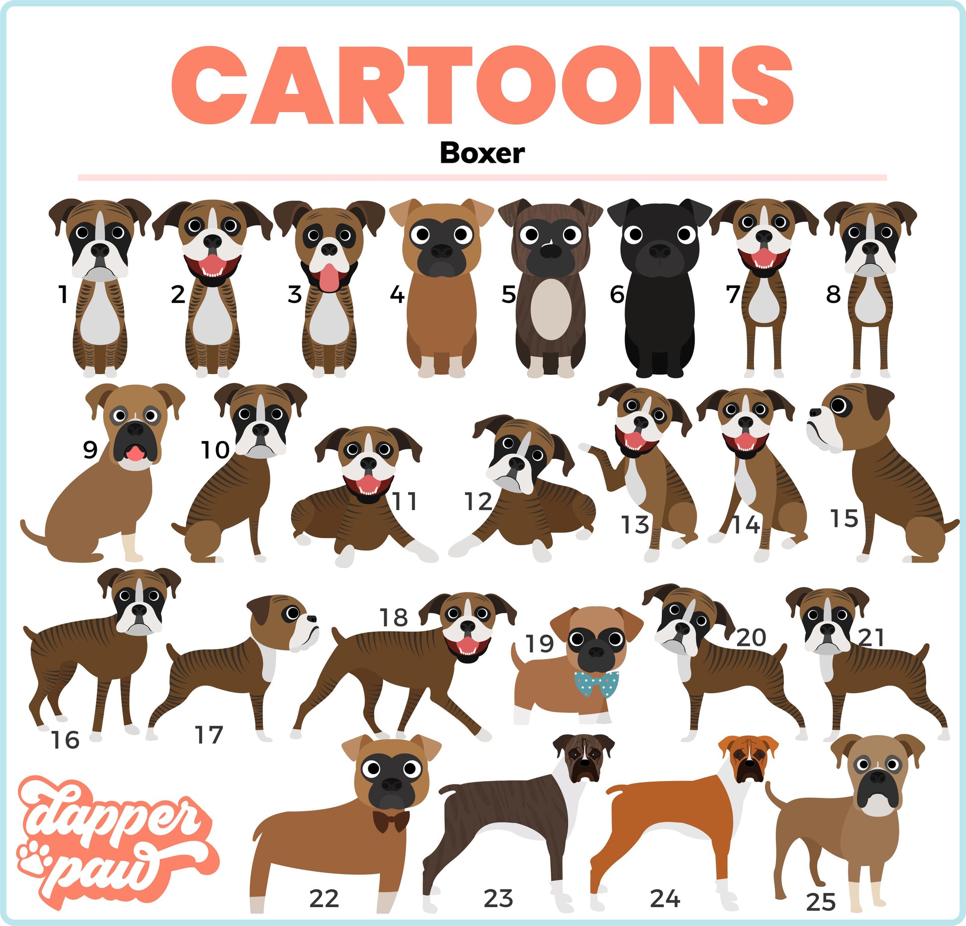 Multiple Dog Mug - The Dapper Paw