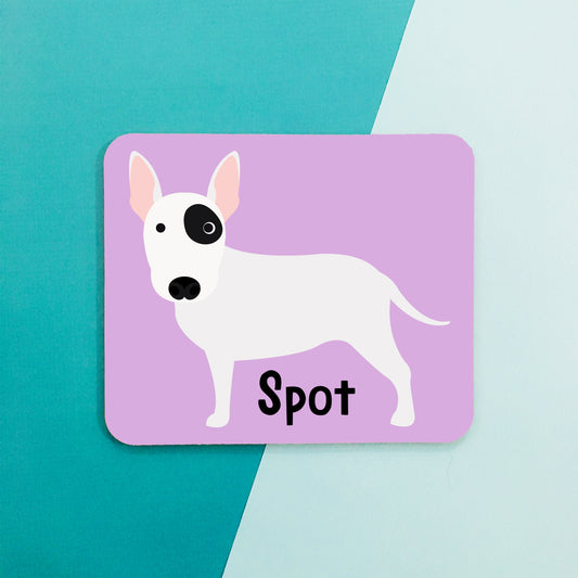 Bull Terrrier Mouse Pad - The Dapper Paw