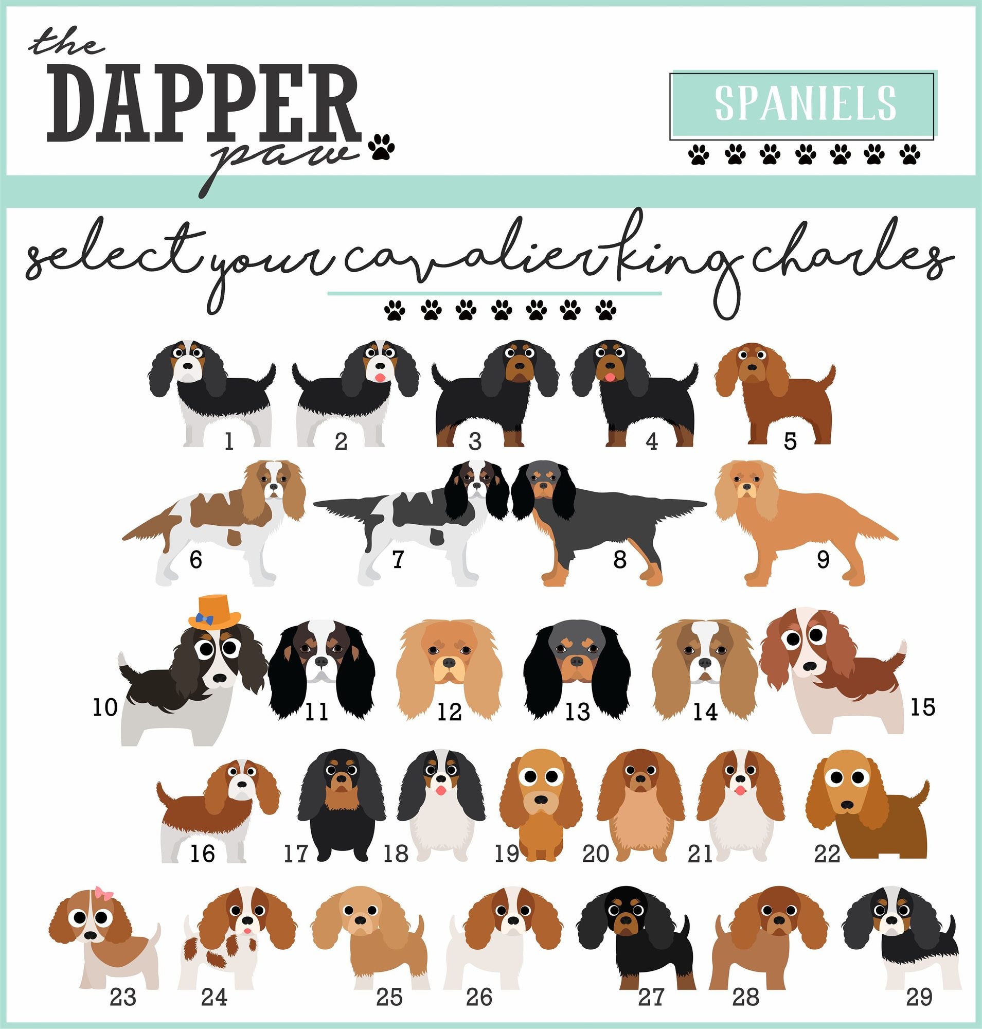 In Memory Of - Single Pet Cartoon Ornament - The Dapper Paw