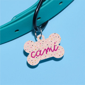 Cami Confetti Pet ID Tag - The Dapper Paw