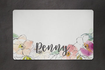 Clarita Floral Placemat - The Dapper Paw