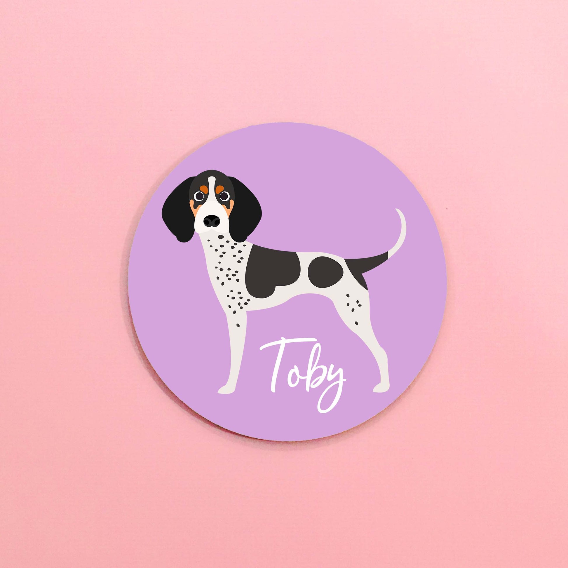 Coonhound Mouse Pad - The Dapper Paw