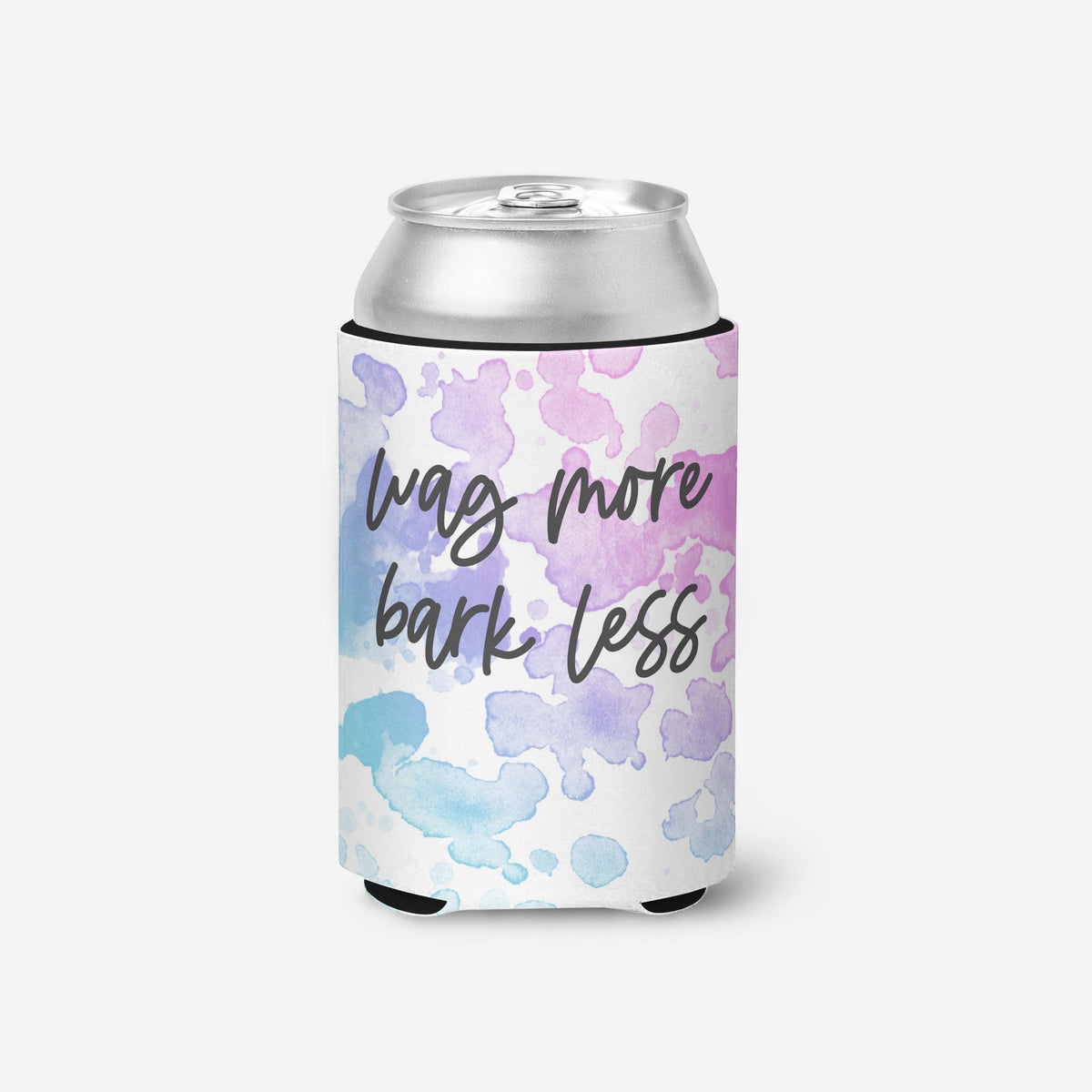 Wag More Bark Less Can Cooler