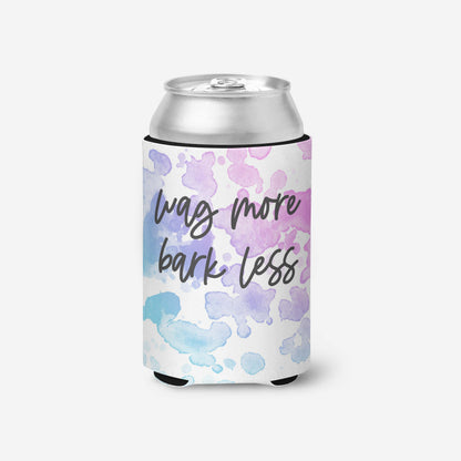 Wag More Bark Less Can Cooler