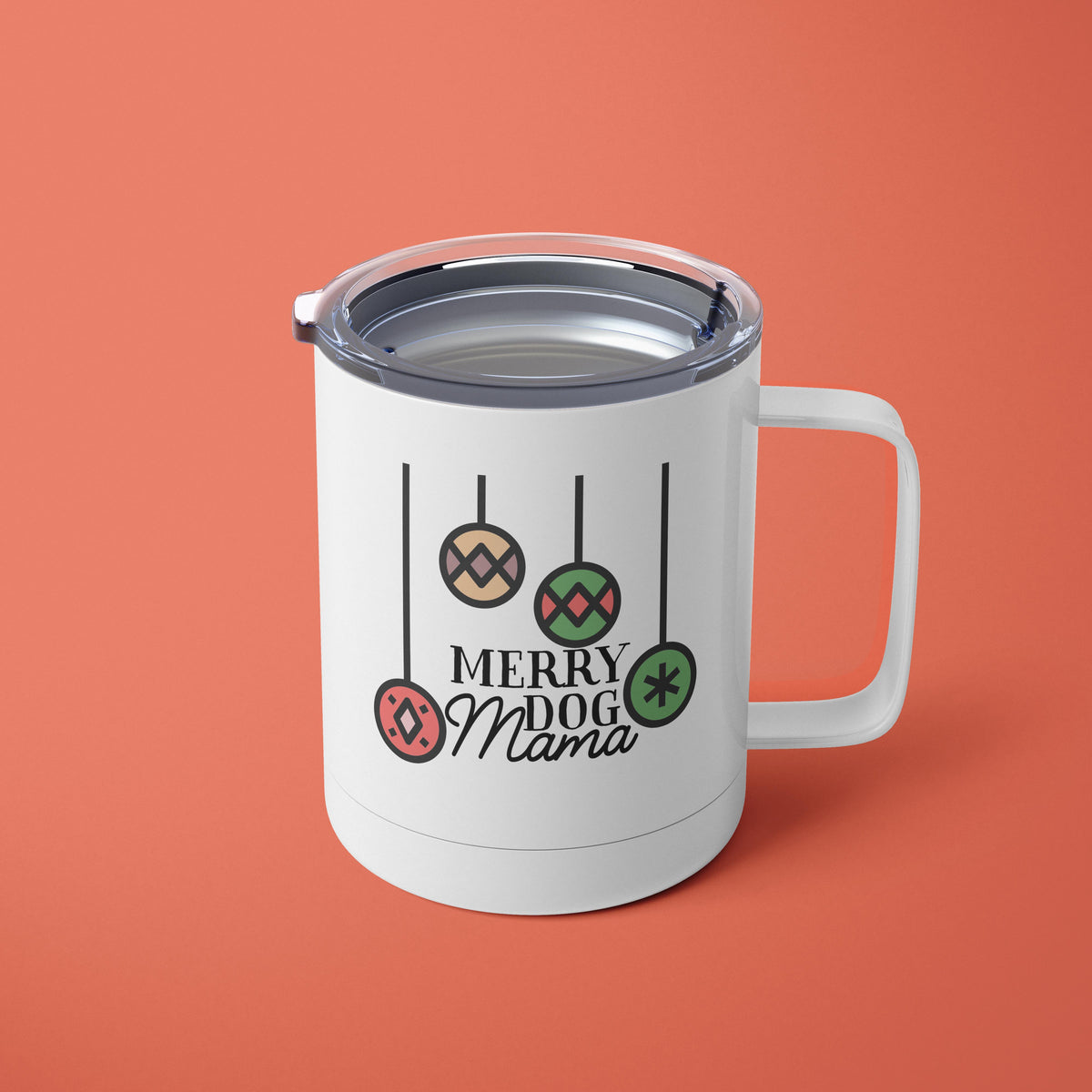 Merry Dog Mama | Holiday Dog Mug