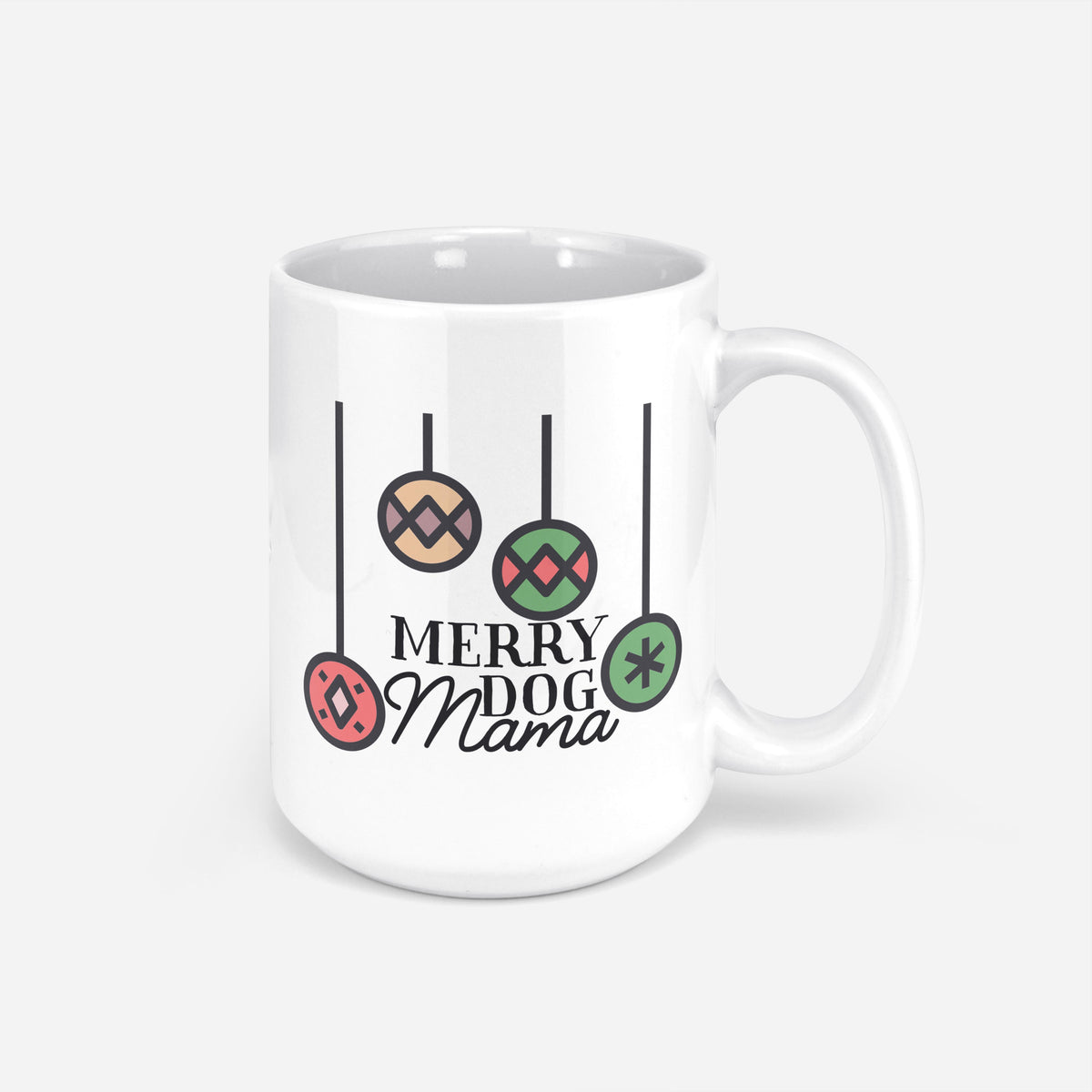 Merry Dog Mama | Holiday Dog Mug