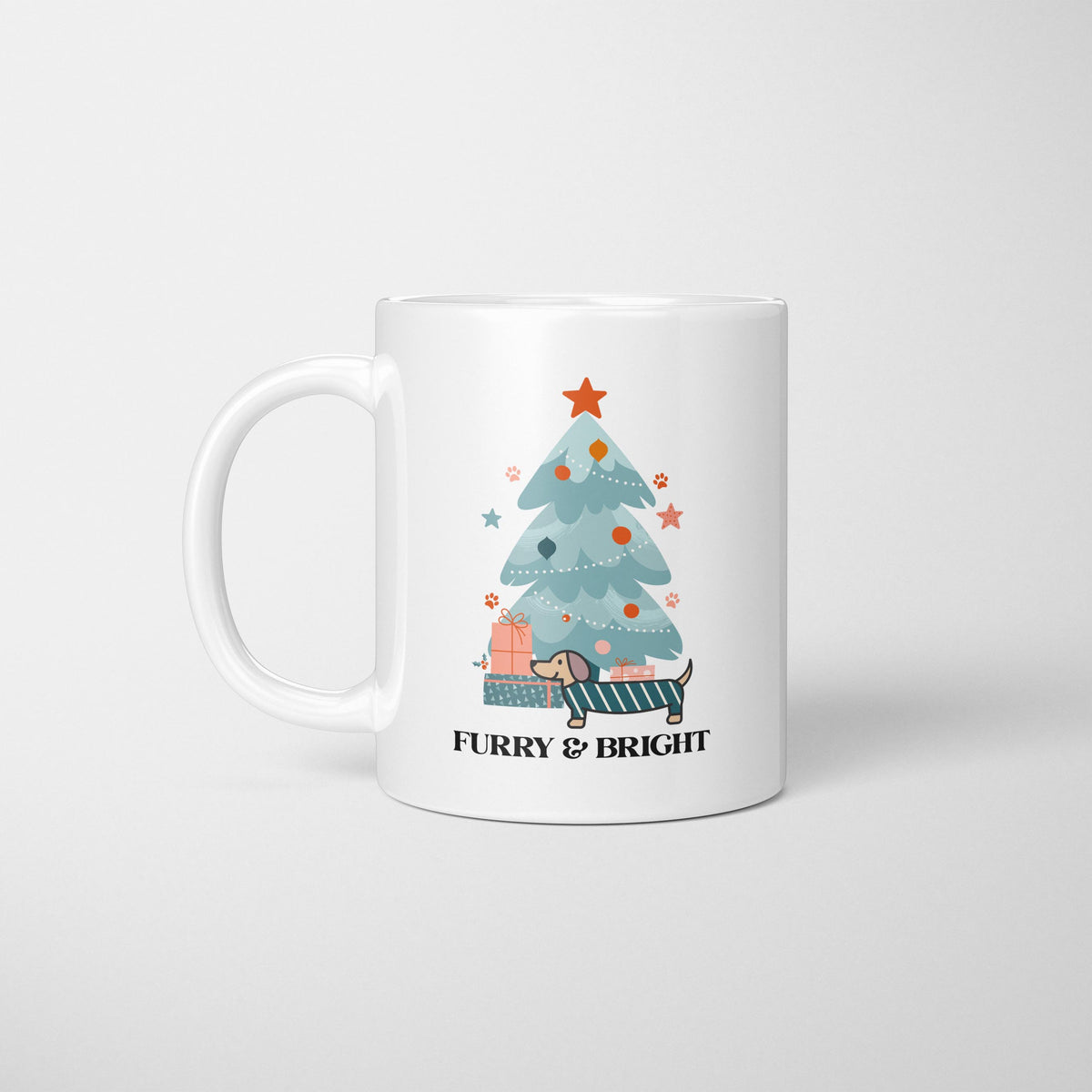 Furry & Bright | Holiday Dog Mug