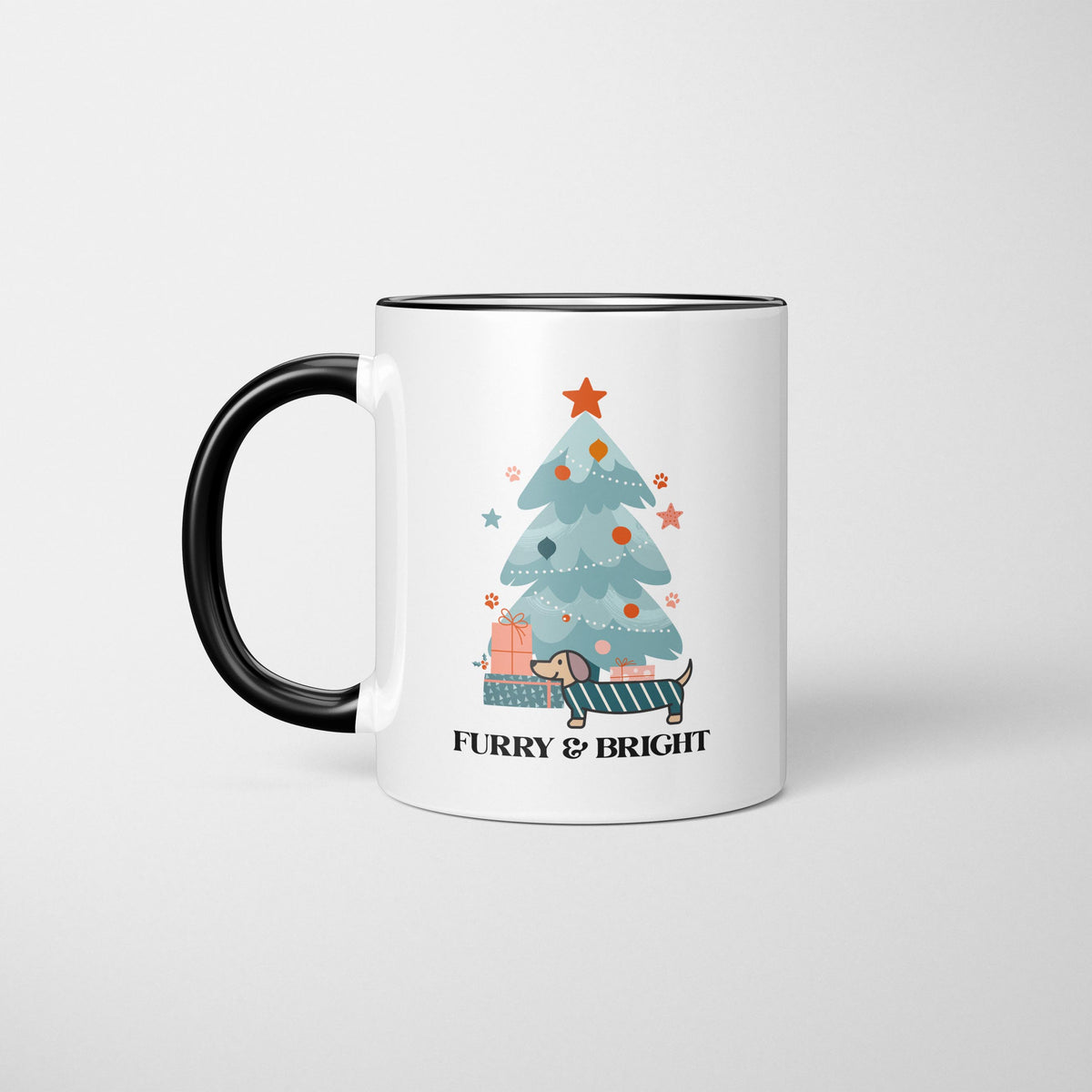 Furry & Bright | Holiday Dog Mug
