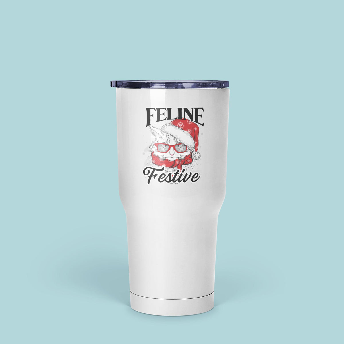 Feline Festive | Holiday Cat Mug