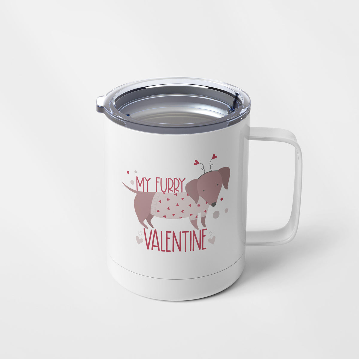 My Furry Valentine Mug | Holiday Dog Mug