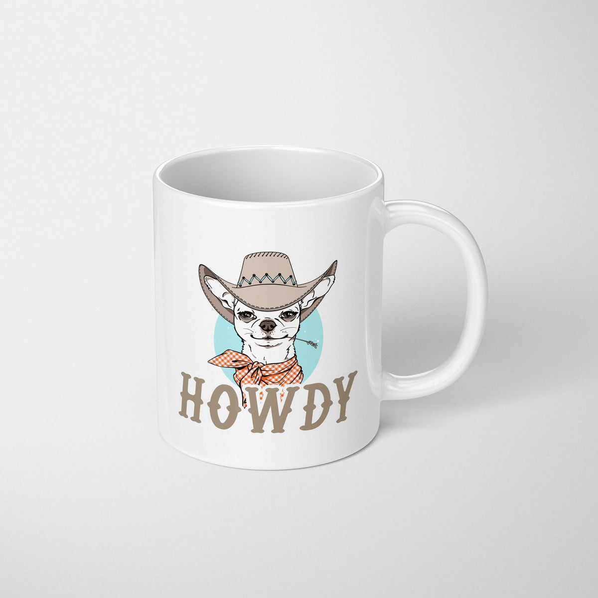 HOWDY Dog Mug | Western Dog