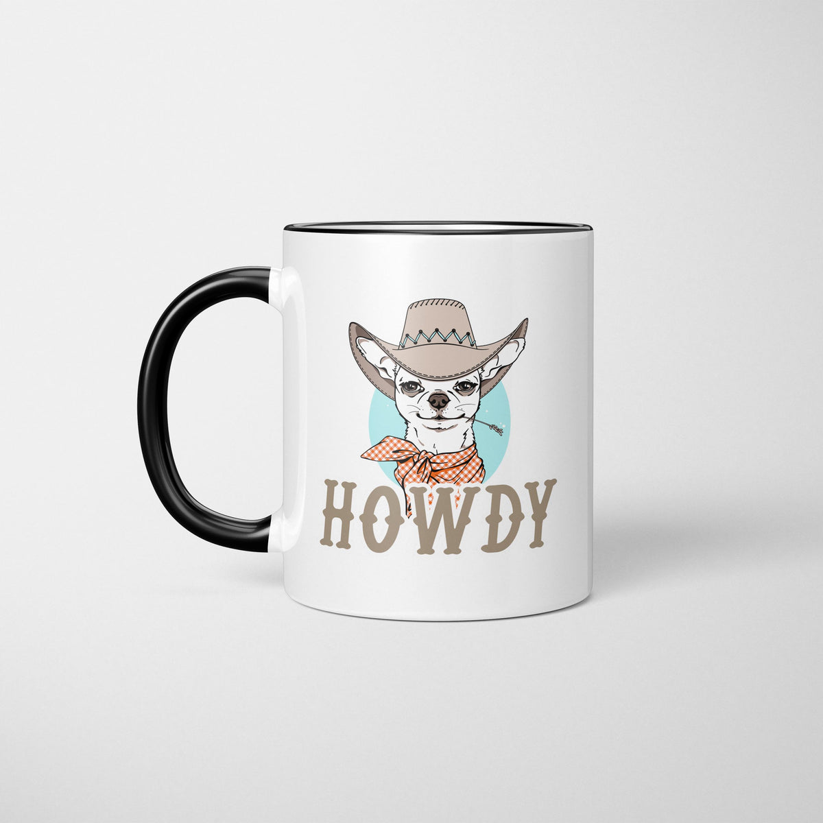 HOWDY Dog Mug | Western Dog