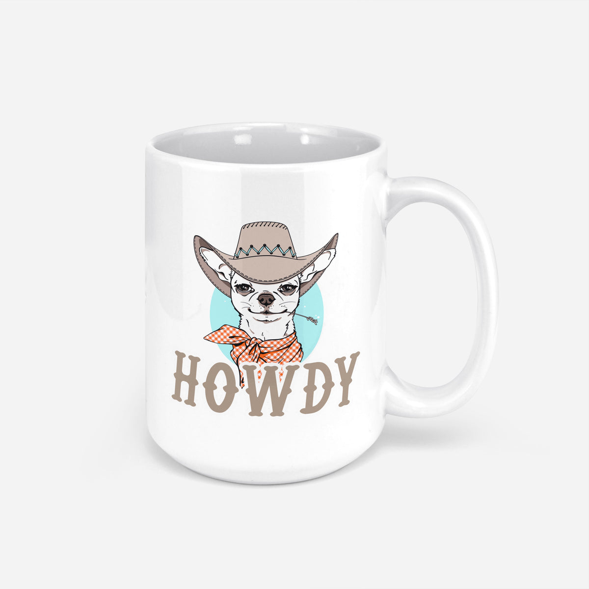HOWDY Dog Mug | Western Dog