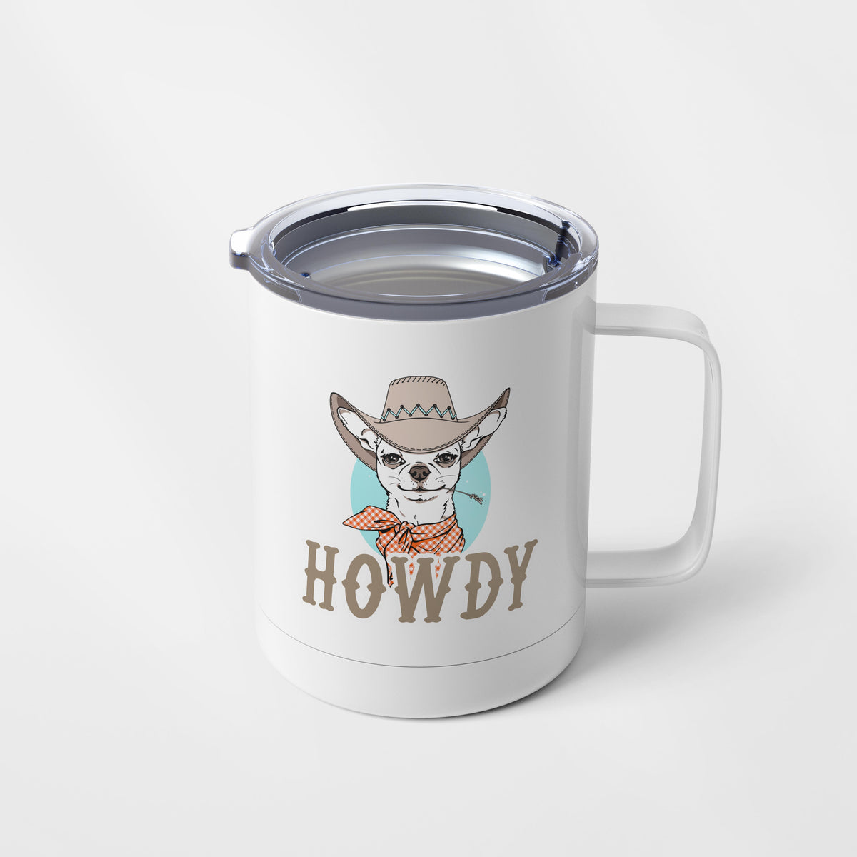 HOWDY Dog Mug | Western Dog