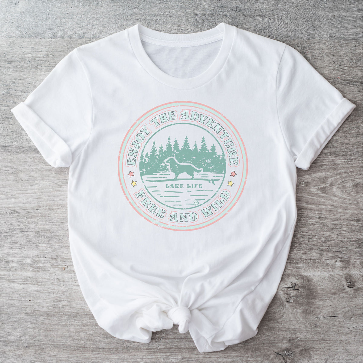 Lake Life Adventure Tee | DP1090