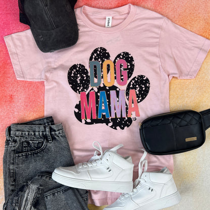 Splatter Dog Mama Paw Tee
