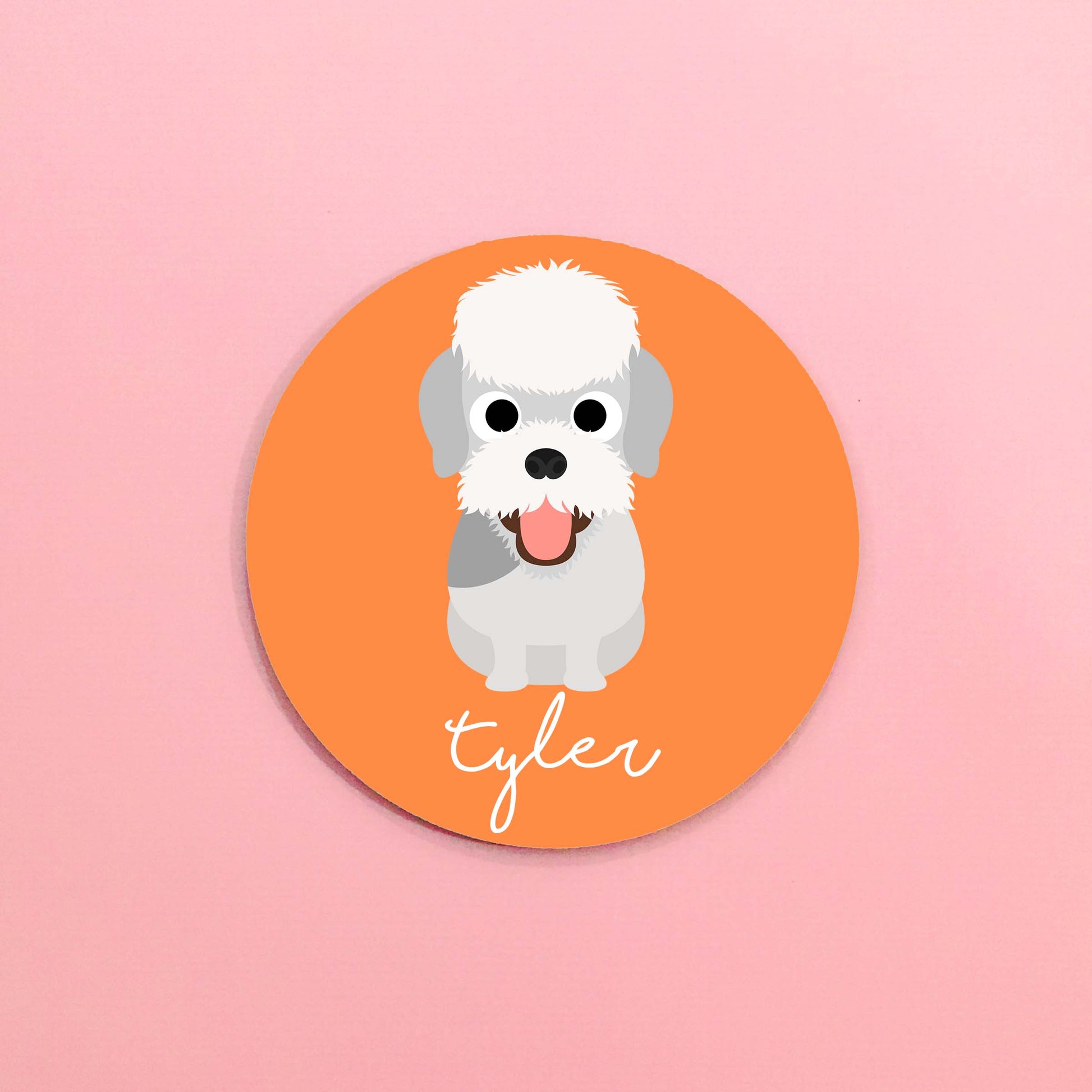 Dandie Dinmont Mouse Pad - The Dapper Paw