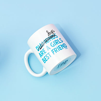 Dogs are a Girls Best Friend Coffee Mug - The Dapper Paw