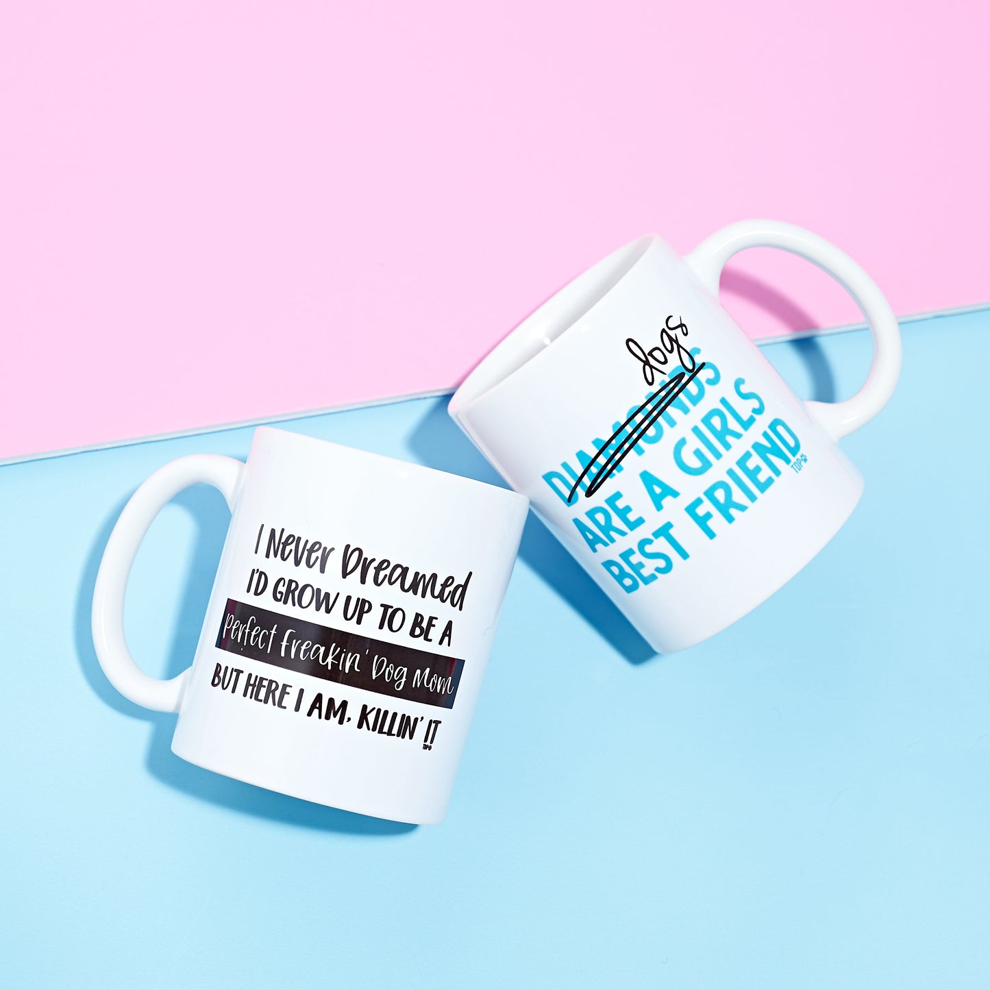 Dogs are a Girls Best Friend Coffee Mug - The Dapper Paw