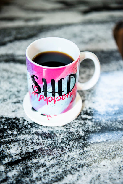 Full Color Shed Happens Coffee Mug - The Dapper Paw