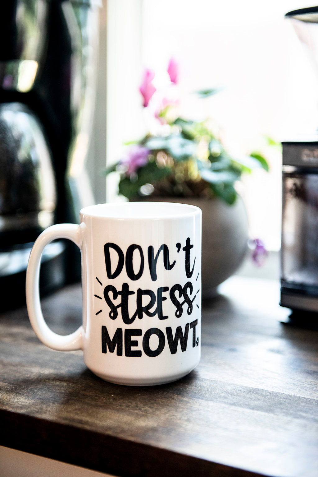 Don't Stress Meowt Coffee Mug - The Dapper Paw