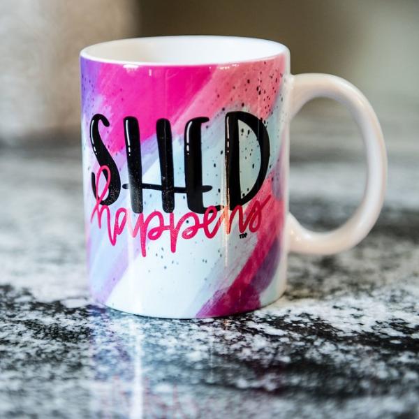 Full Color Shed Happens Coffee Mug - The Dapper Paw