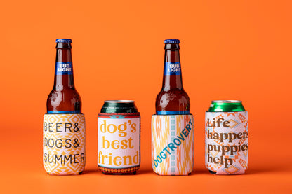 Beers, Dogs, Summer Can Cooler