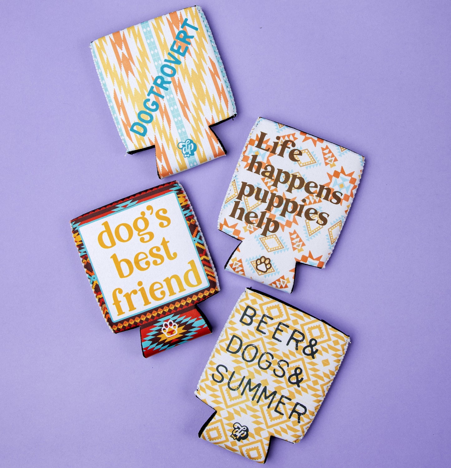 Beers, Dogs, Summer Can Cooler