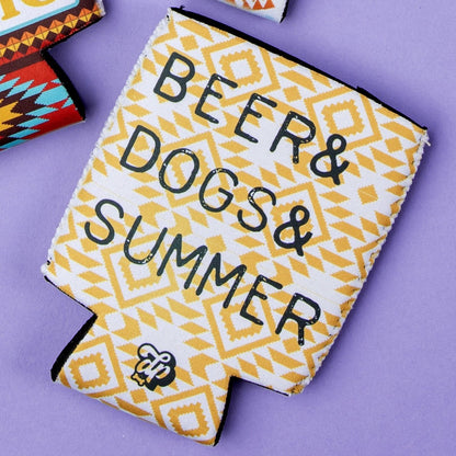 Beers, Dogs, Summer Can Cooler