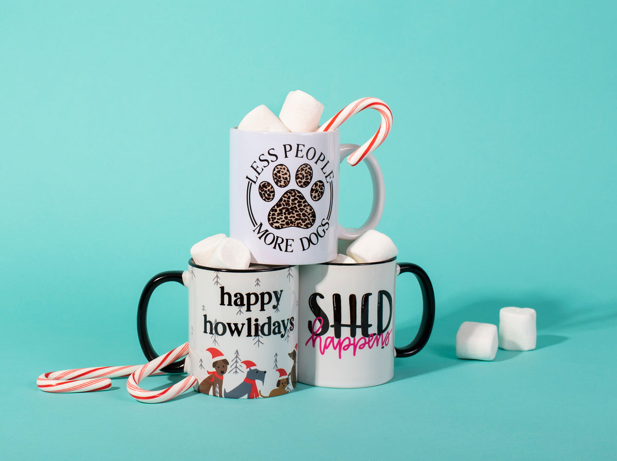 Happy Howlidays Mug - The Dapper Paw
