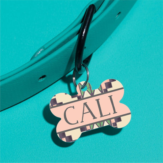Desert Aztec Pet ID Tag - The Dapper Paw