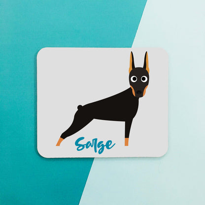 Doberman Mouse Pad - The Dapper Paw