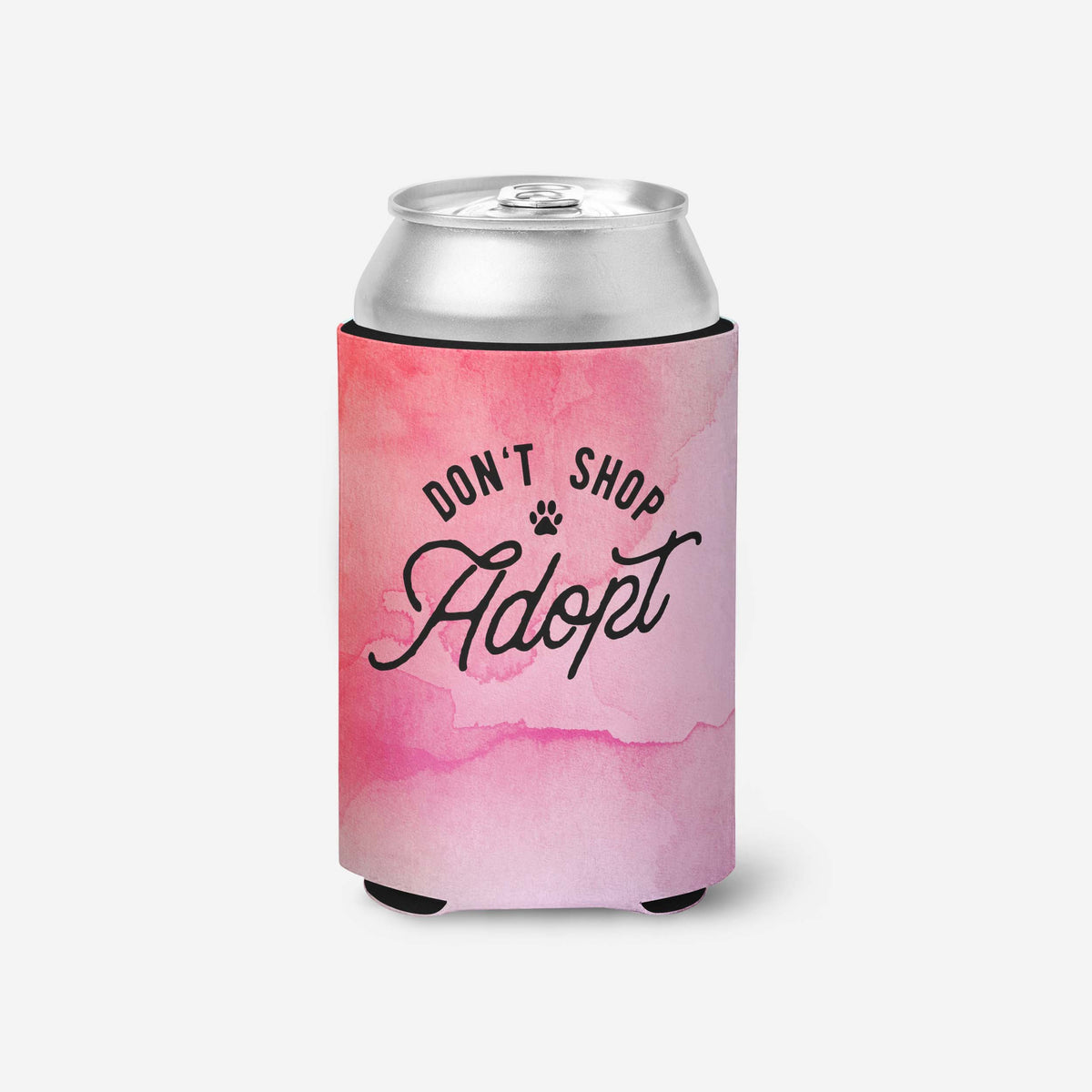 Don't Shop, Adopt Can Cooler