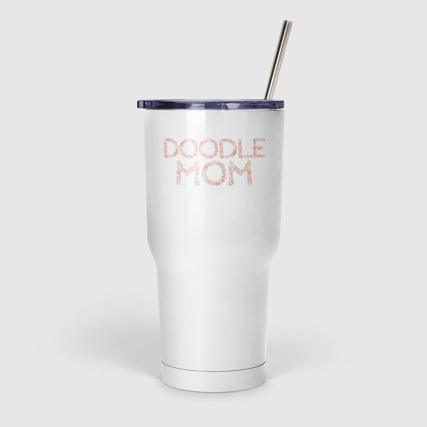Doodle Mom Floral Mug