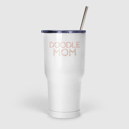Doodle Mom Floral Mug