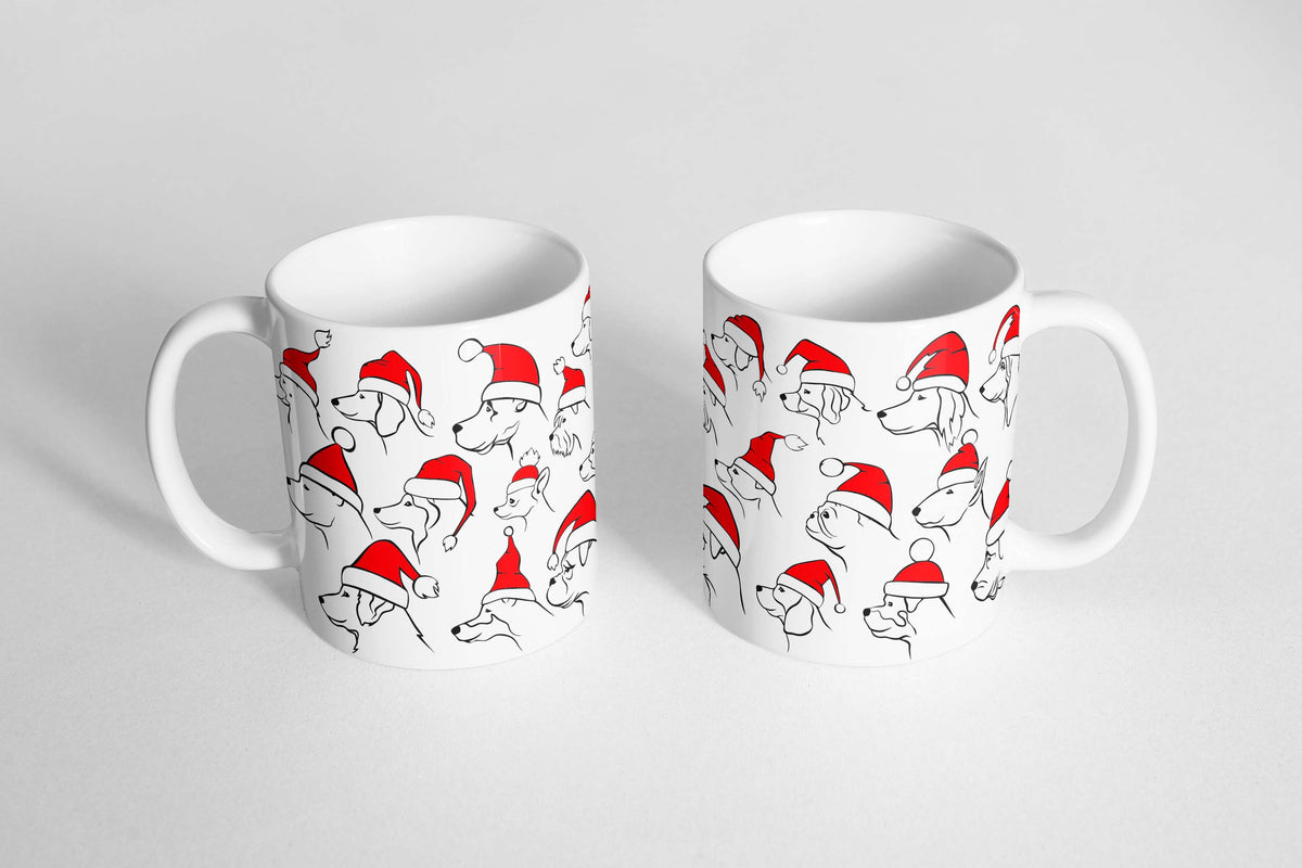 Pupmas Full Wrap / Dog Christmas Mug
