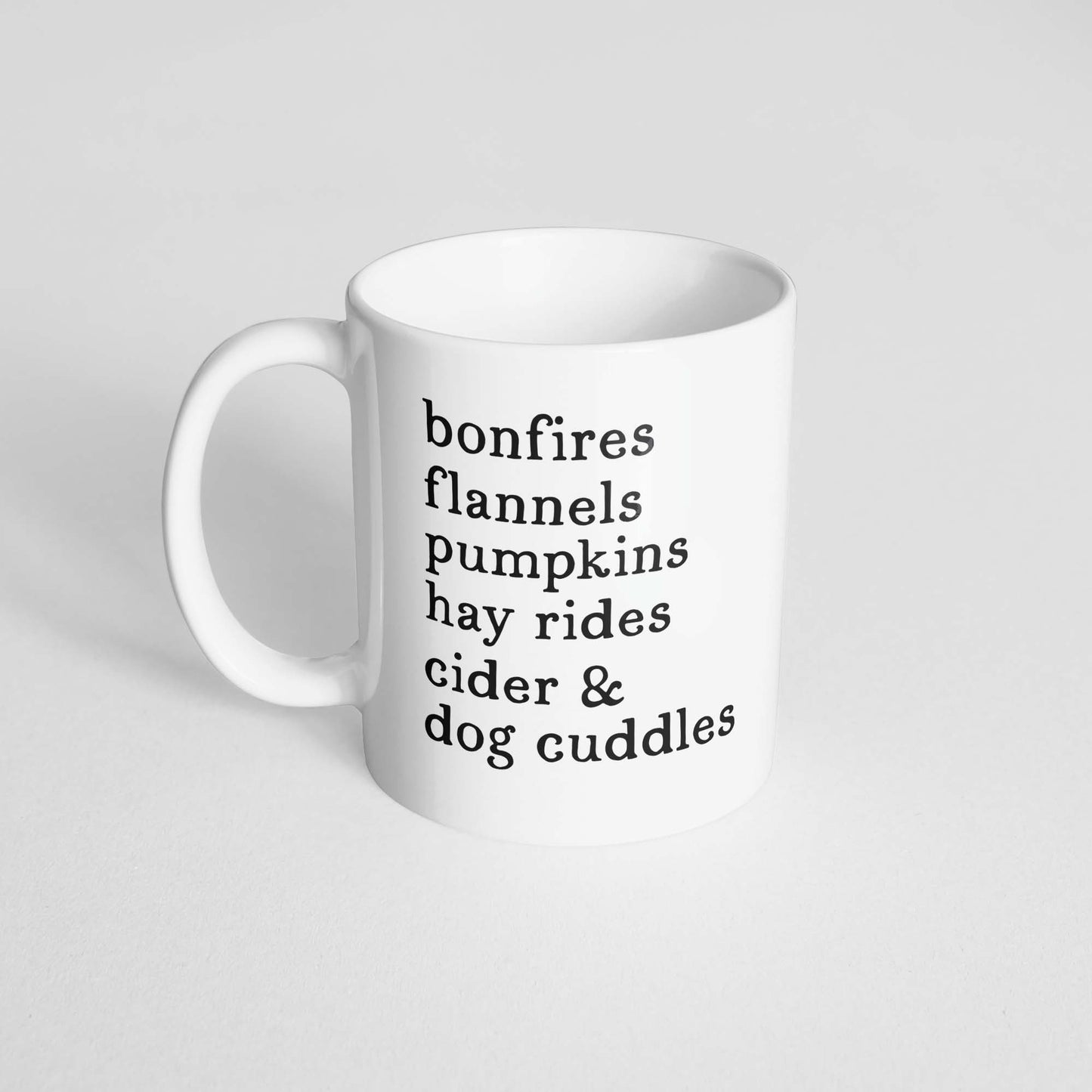 Fall List Mug