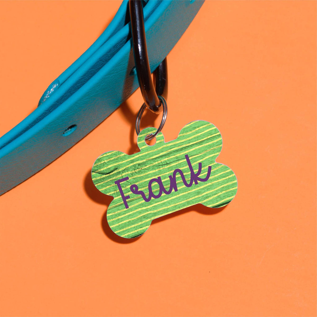 Frank Stripes Pet ID Tag