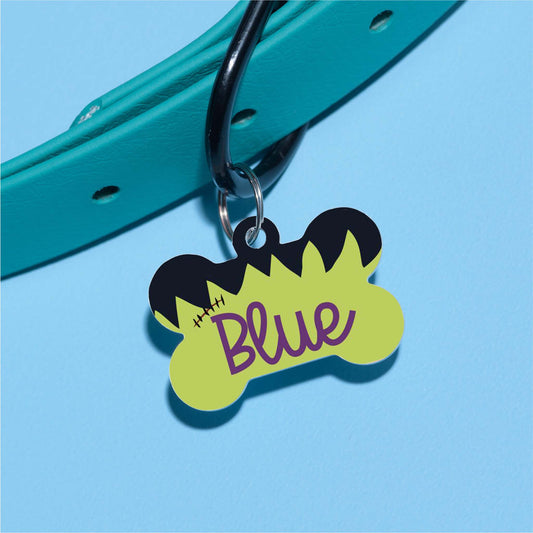 Frankenstein Name Pet ID Tag