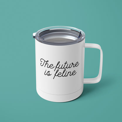 Future is Feline Mug - The Dapper Paw