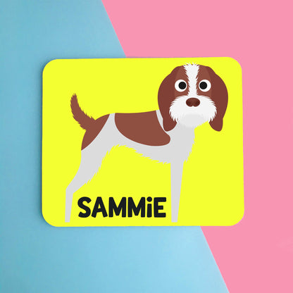 German Wirehaired Pointer (GWP) Mouse Pad - The Dapper Paw