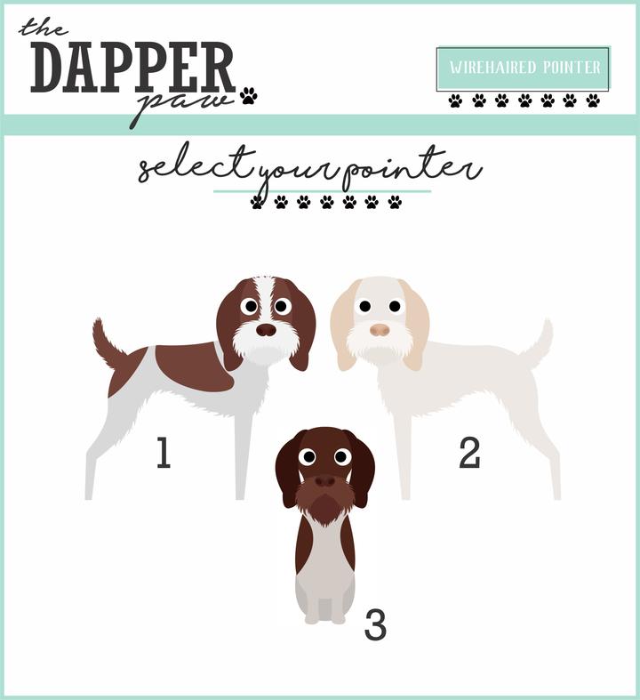German Wirehaired Pointer (GWP) Mouse Pad - The Dapper Paw