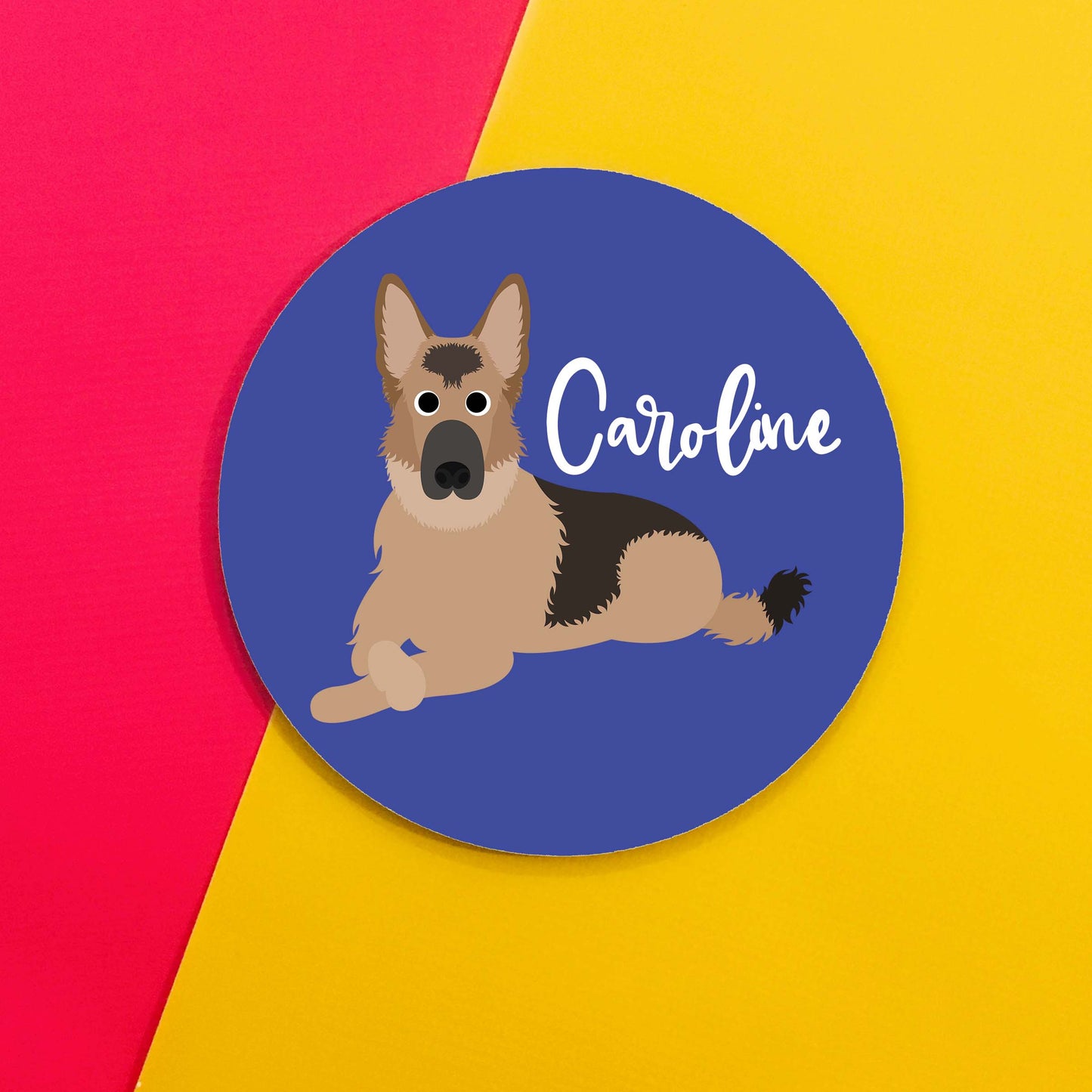 German Shepherd Mouse Pad - The Dapper Paw