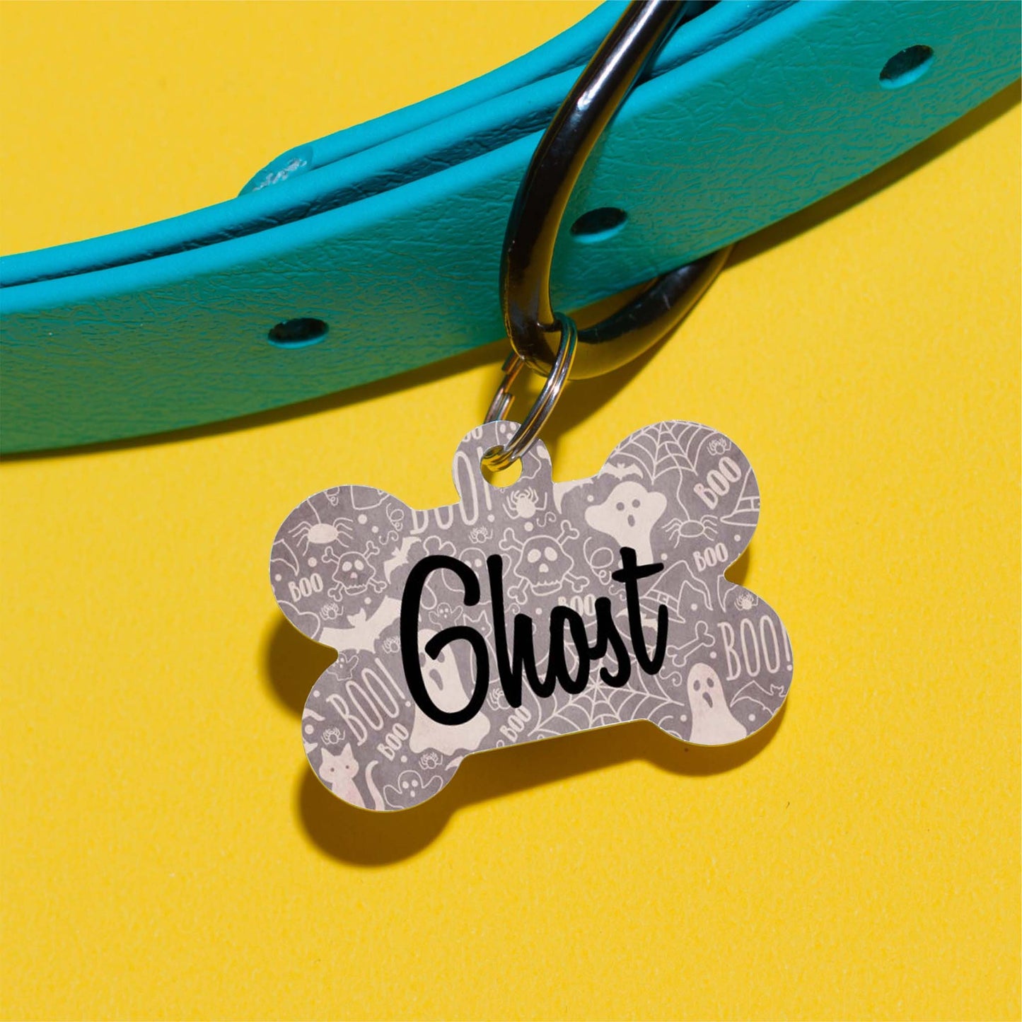 Ghost Pet ID Tag