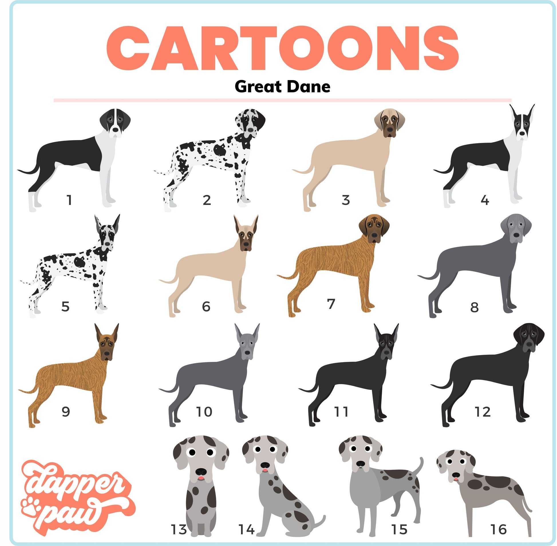Multiple Dog Mug - The Dapper Paw