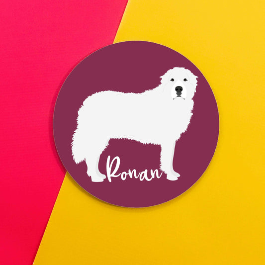 Great Pyrenees Mouse Pad - The Dapper Paw